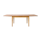 1960s Scandinavian rectangular extendable teak table