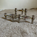 Stackable candle holder design from the 70s