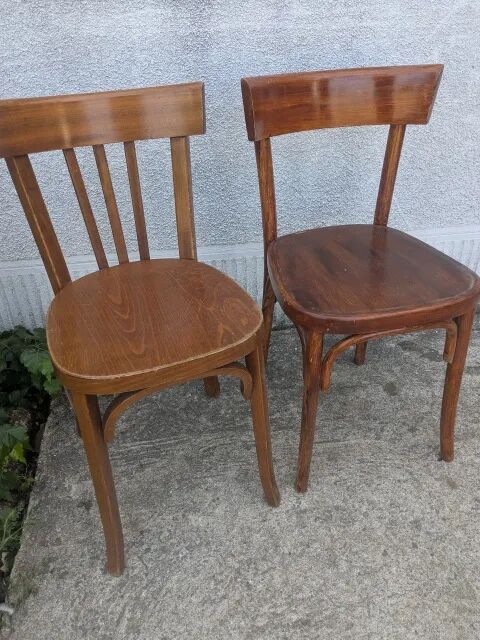 Paire de chaises bistrot