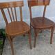 Paire de chaises bistrot