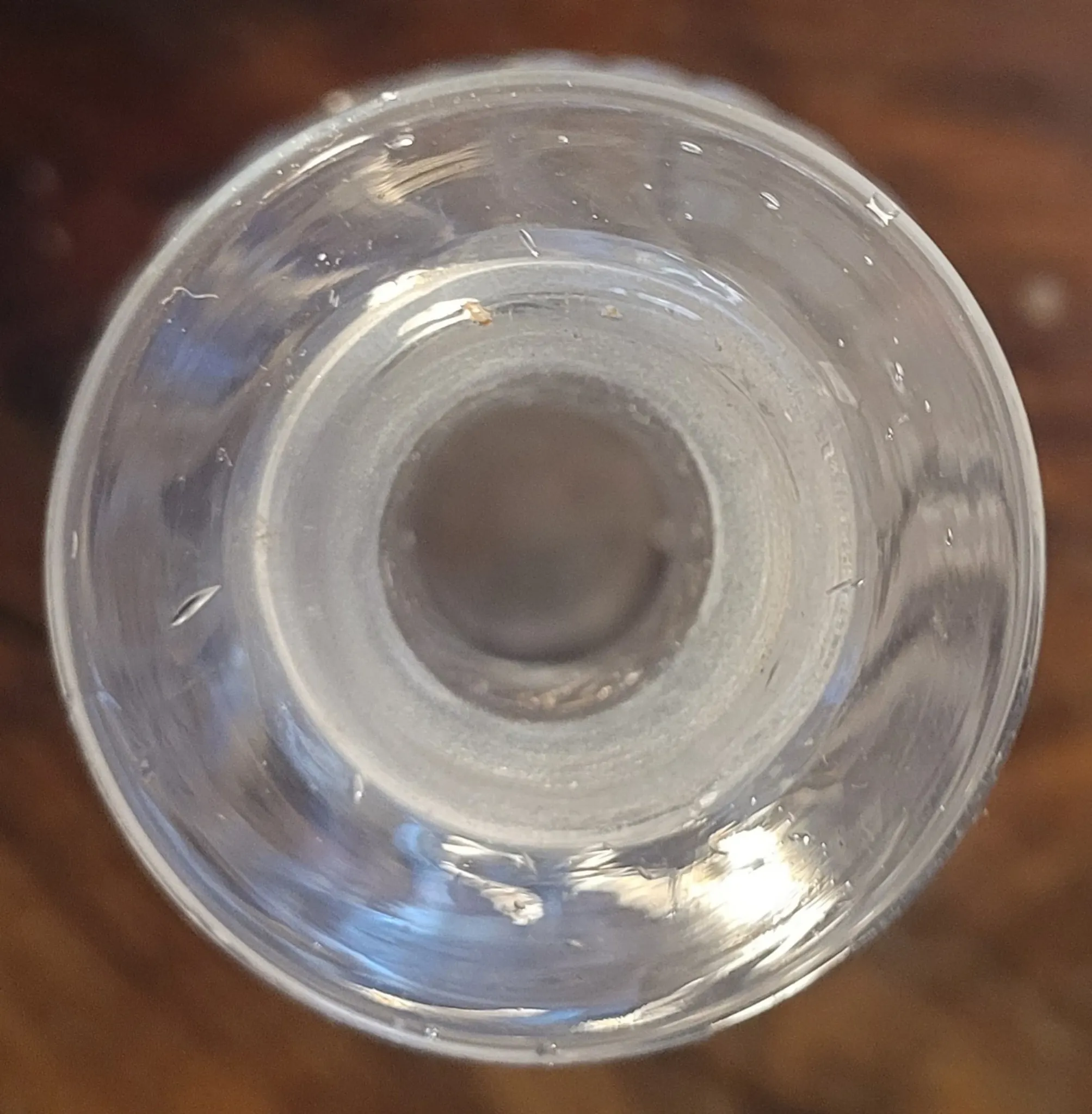 Carafe Jules Grevy 1879 fait main, verre moulé.