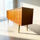 Buffet scandinave vintage en bois / commode / buffet