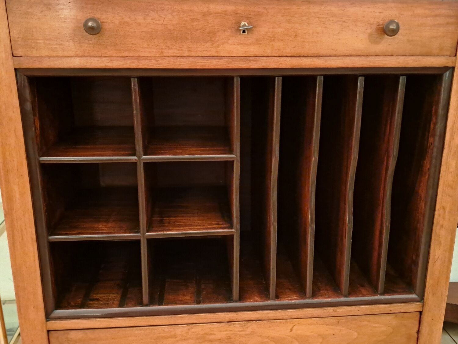 19th century walnut writing desk