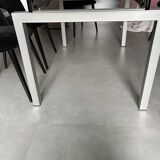 Calligaris oval table with glass extension