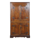 Armoire ancienne en chêne à 4 portes du 18ème siècle