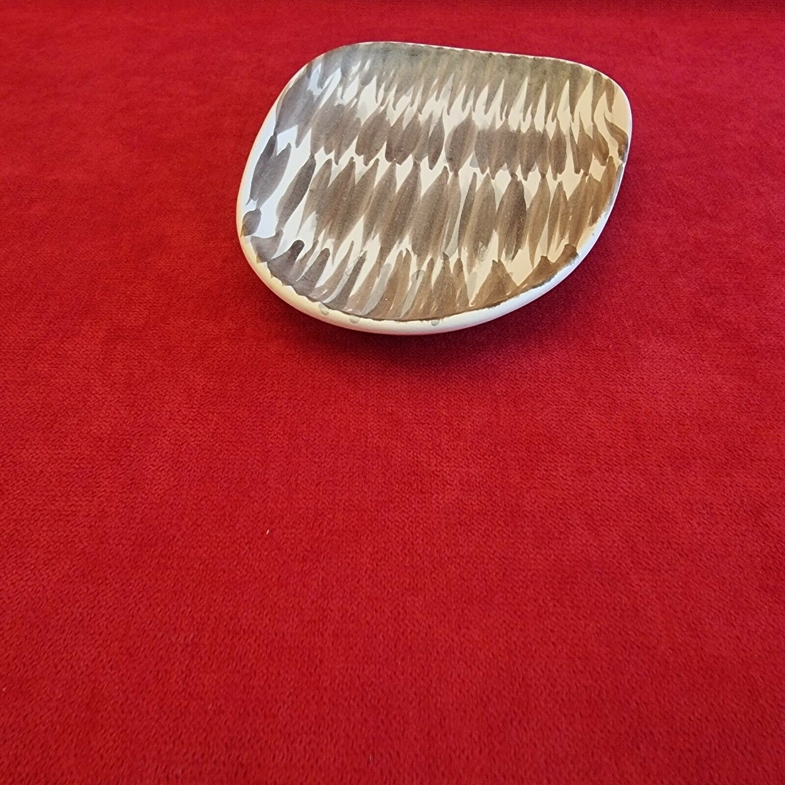 Empty dish ceramic pocket Niderviller