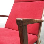 Danish rocking chair from the mid-century by Poul Volther for Frem Røjle.