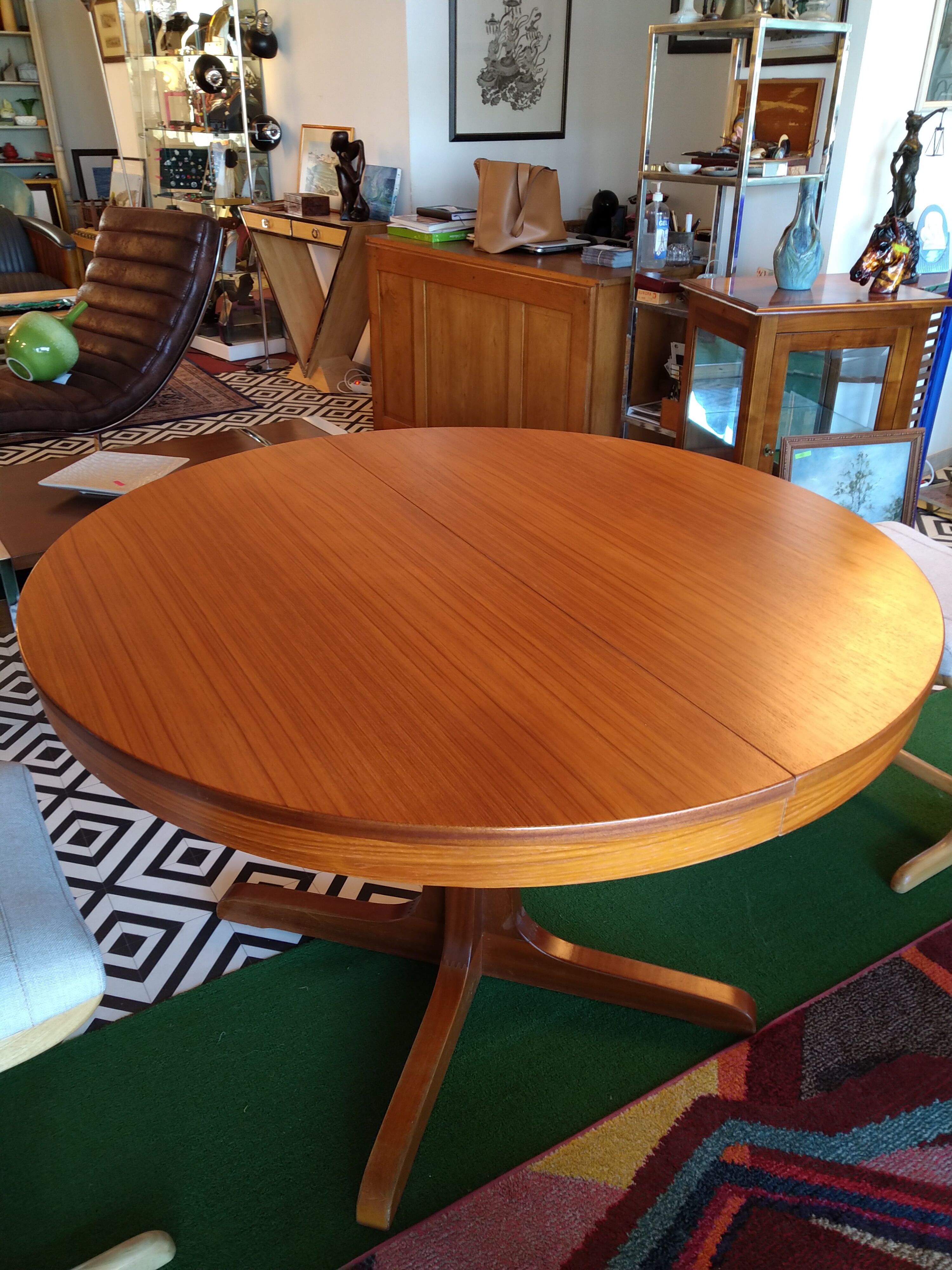 Table style scandinave avec allonge