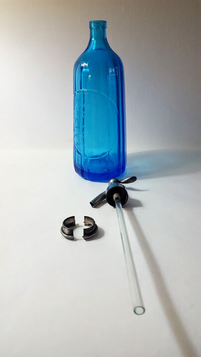 Bouteille siphon à eau de Seltz