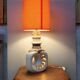 Fat Lav perforated ceramic lamp - vintage 1970
