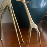 Girafes en laiton