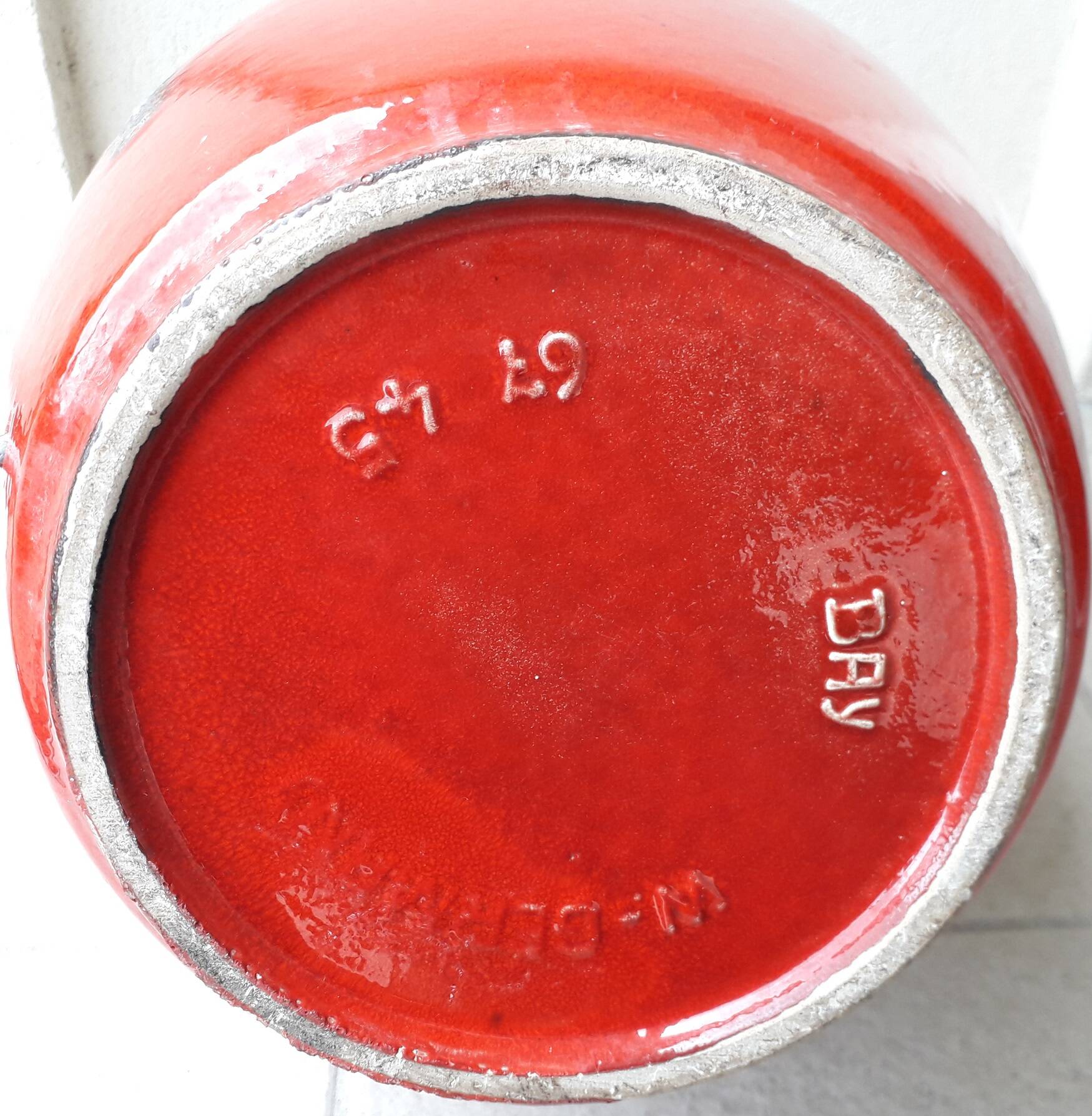 Bay ceramic floor lamp base