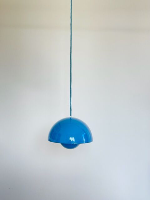 Set of 5 Flowerpot suspensions by Verner Panton