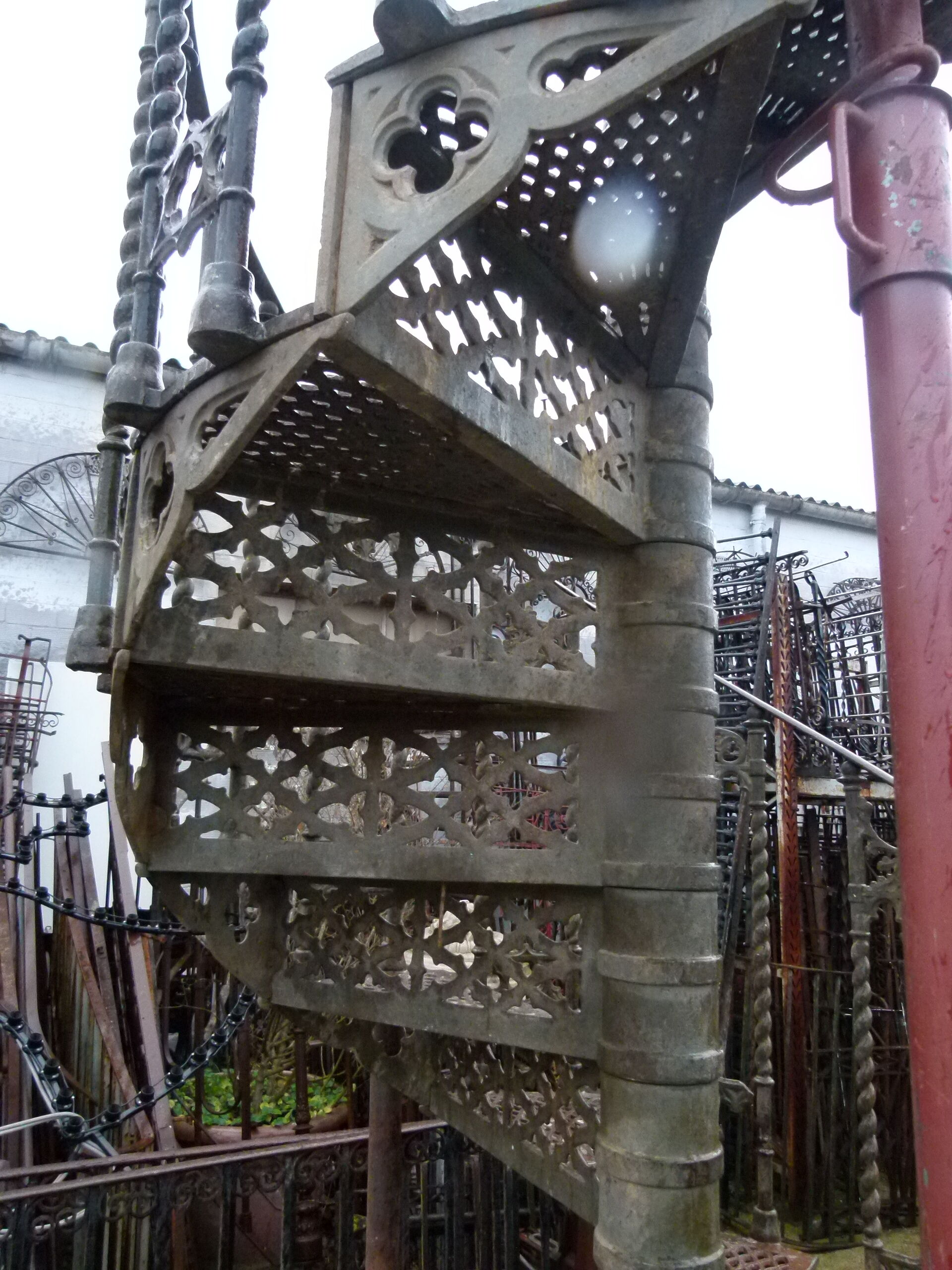 Cast iron staircase nineteenth