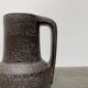 Vintage German Footed Vase in Ceramic by Karlsruher Majolika