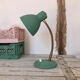 Lampe de bureau en métal vert