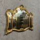 Very large and superb Louis XV style mirror in gilded wood, 20th century (E)
