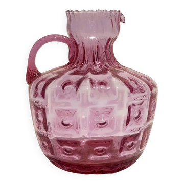 Italian carafe made of blown glass