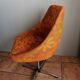 Chaise pivotante années 70