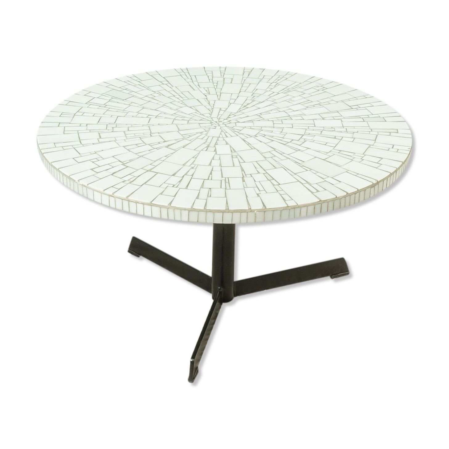 1950s mosaic coffee table