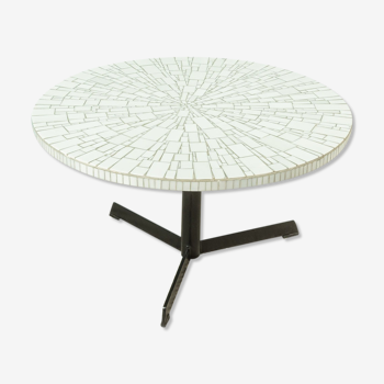 Table basse mosaïque des années 1950