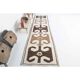 Vintage Turkish Oushak Handmade Wool Cotton White Runner Rug 99x390