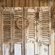 Set of old wooden shutters