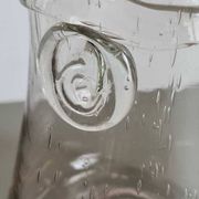 Bubble glass vase from Biot, France | Hand-blown vintage
