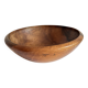 Exotic wood salad bowl. Diameter 36 cm.