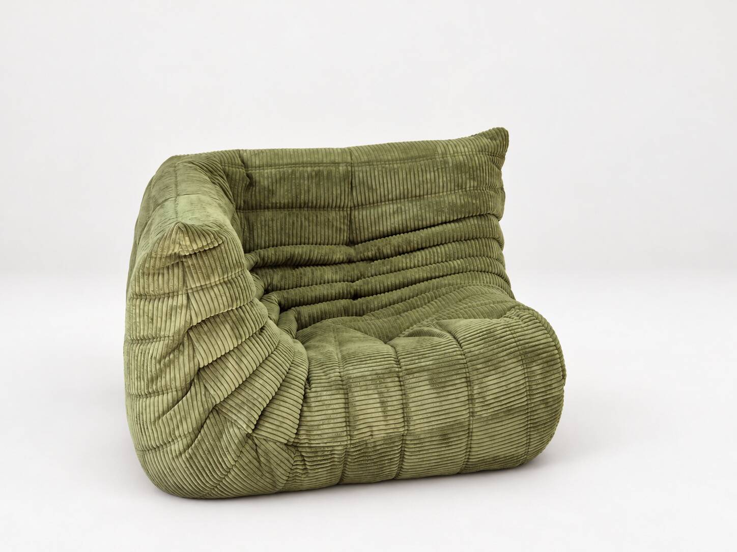 Michel Ducaroy for Ligne Roset Olive Togo Corner Sofa