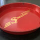 Advertising metal tray