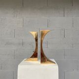 Bookend candle holders, Monique Geber