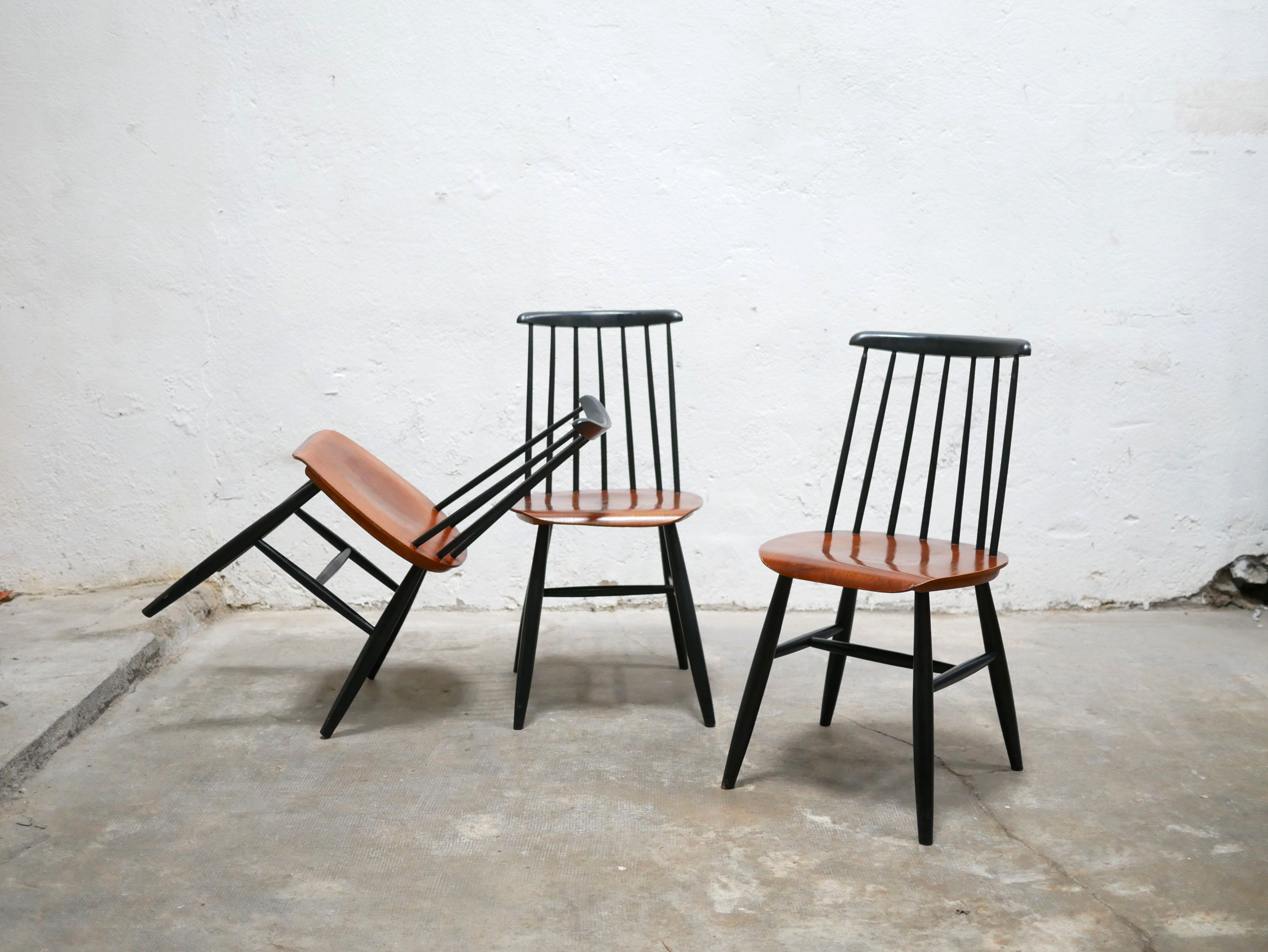 Vintage Scandinavian chair by I.Tapiovaara model Fanett