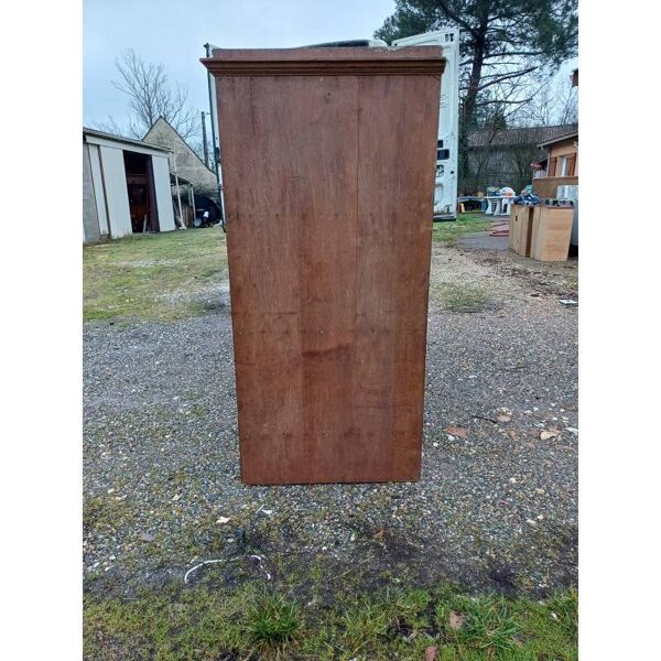 Meuble étagère de magasin en chêne des années 30