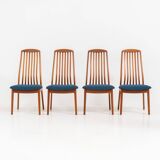 Ensemble de 4 chaises de salle à manger par Kai Kristiansen pour Schou Andersen