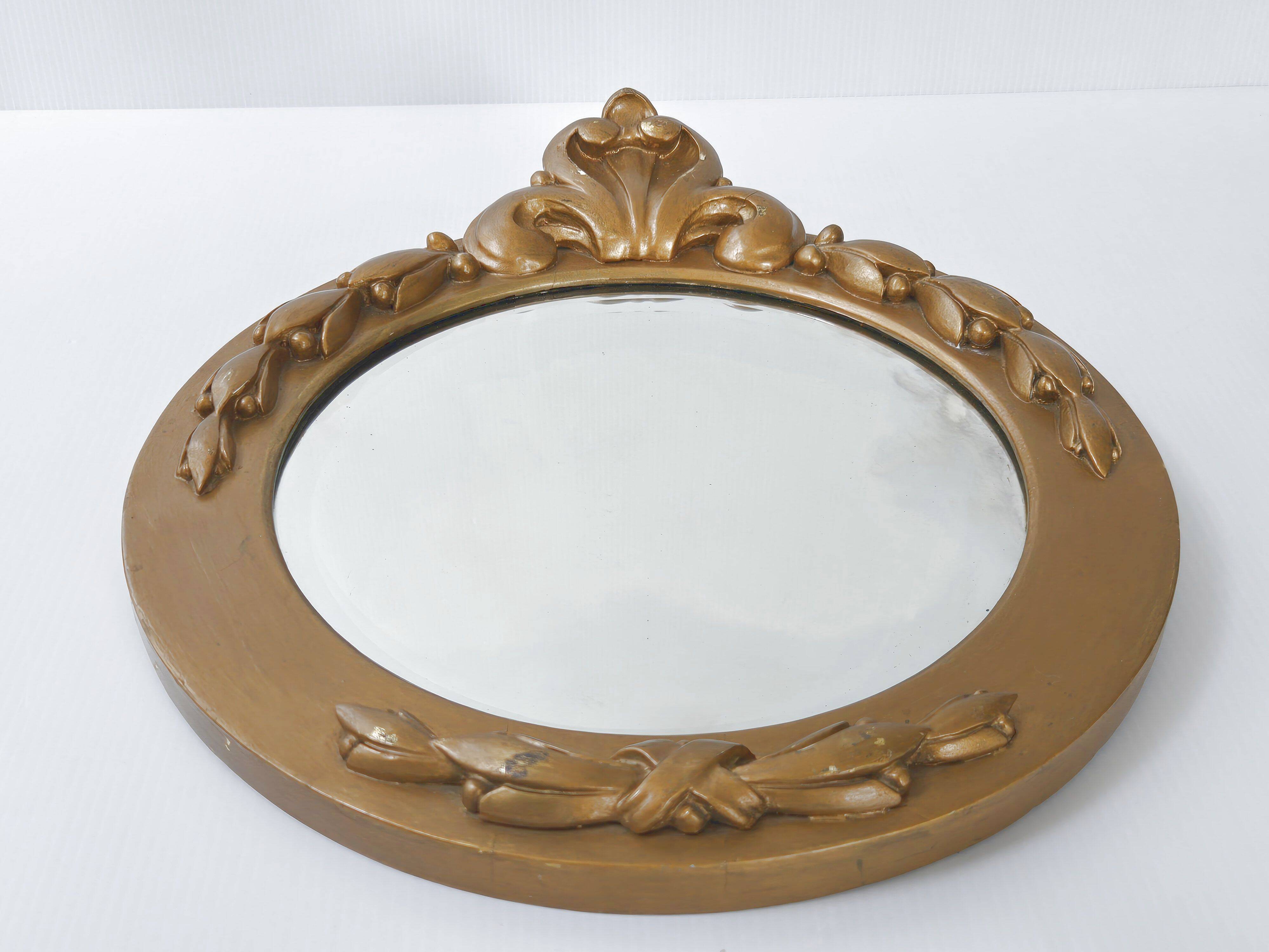 Sl nielsen vintage mirror