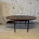 Vintage rosewood extendable dining table
