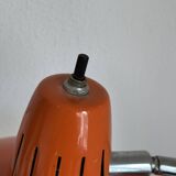 1960s vintage desk lamp Fase Faro Madrid orange - 52 cm