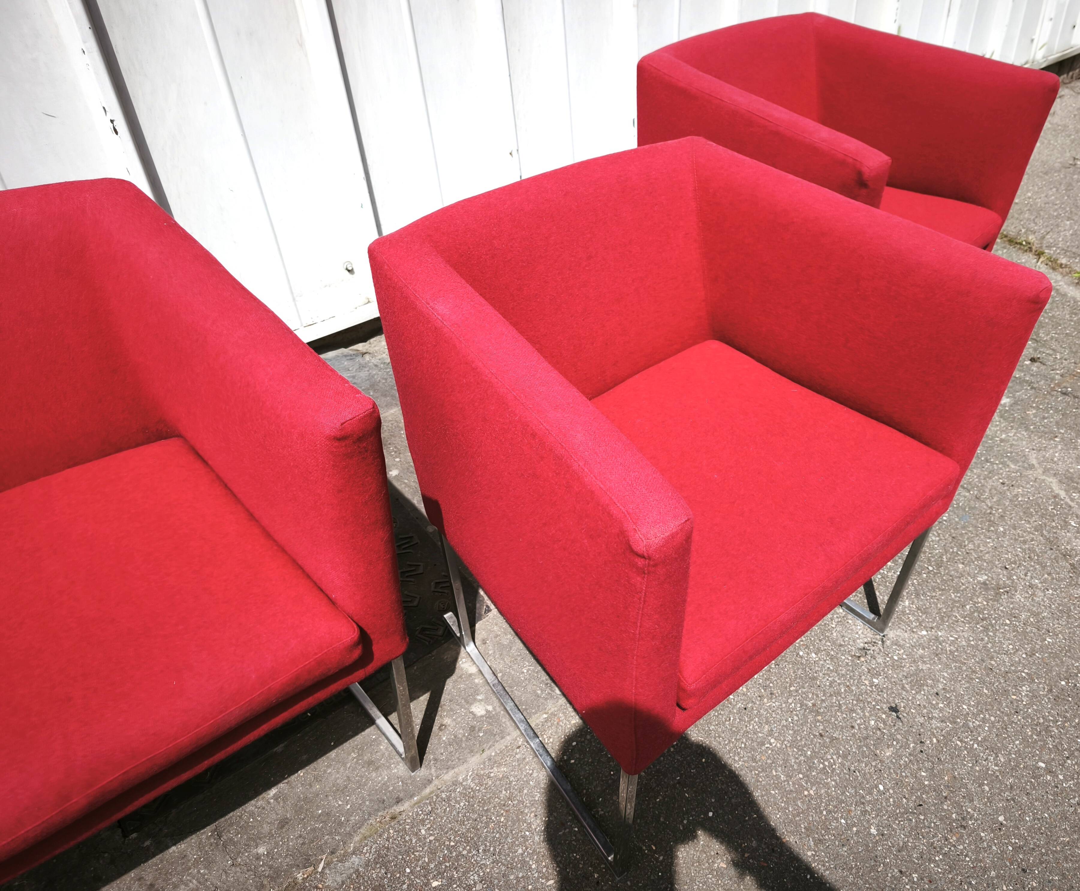 Set of 3 Solo armchairs, B&B Italia