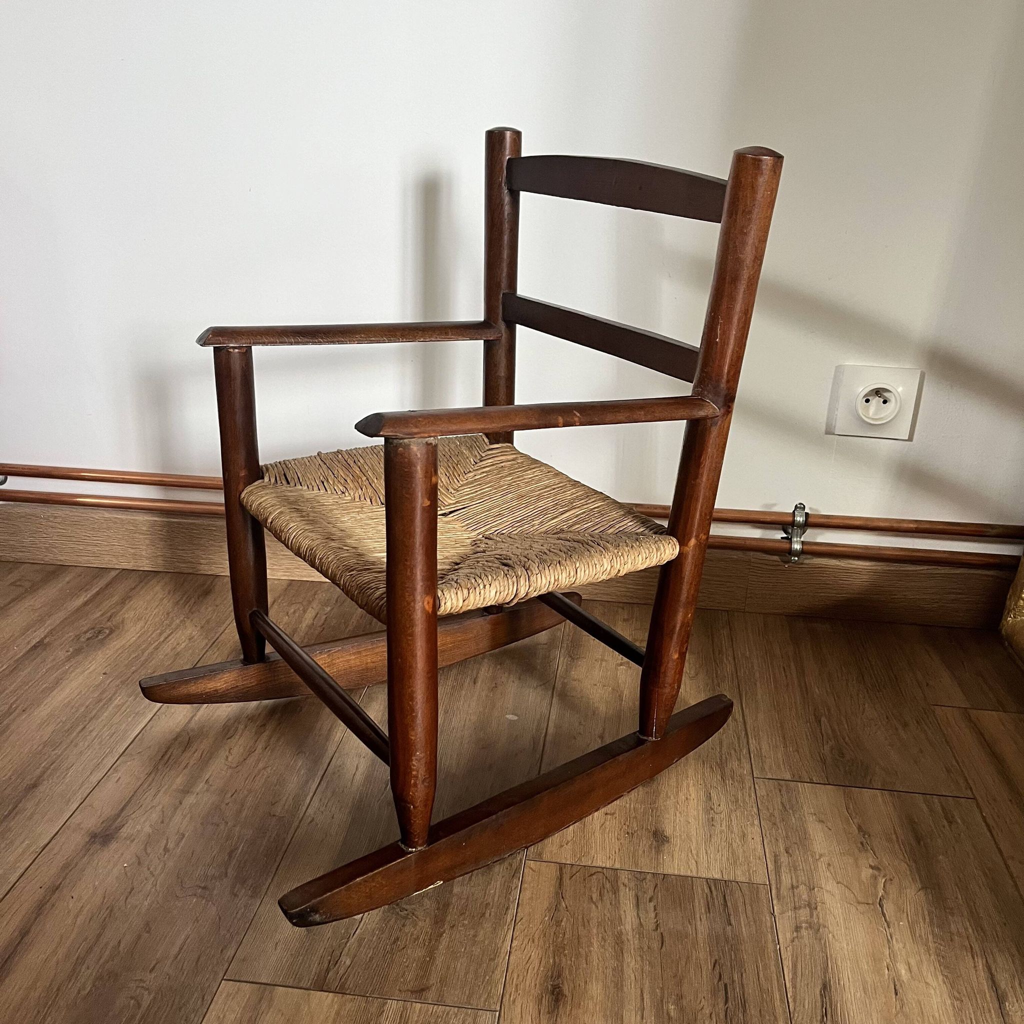 Paire de fauteuils à bascule enfant