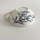 Antique ironstone cup "Carmen" Sarreguemines