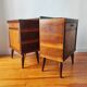 Paire de tables de chevet Italienne de 1950
