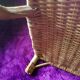 Chaise pliante en osier