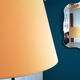 Lampadaire vintage noir et jaune