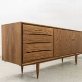 Vintage ash sideboard by BFM, poland, 1960s