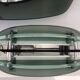 Veca mirror and 2 matching Veca wall lights made in Italy.