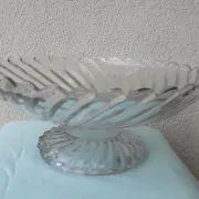 Glass compote Portieux