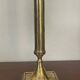 Pair of brass candlesticks