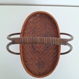 Vintage bamboo basket