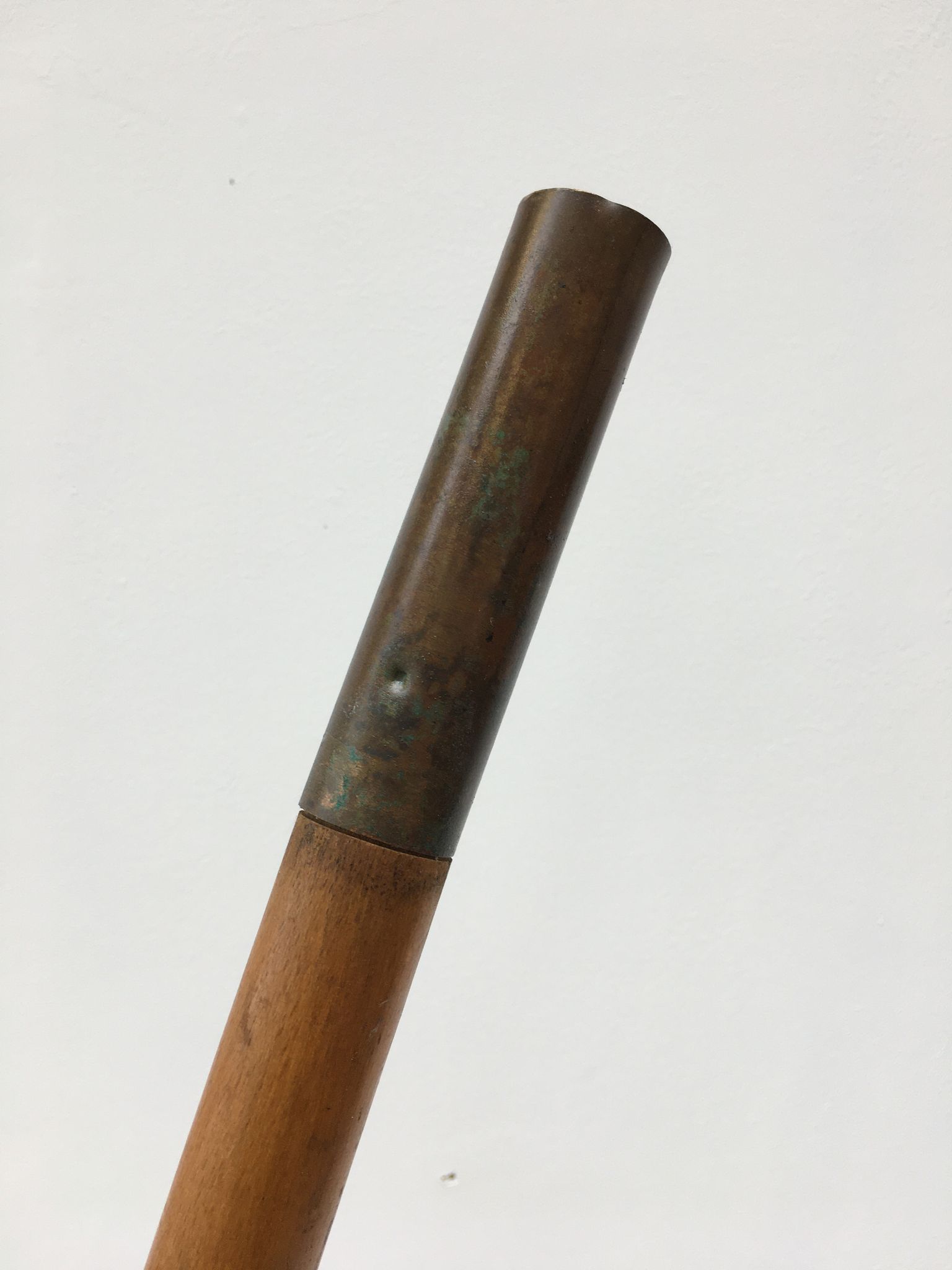 Old wooden oar